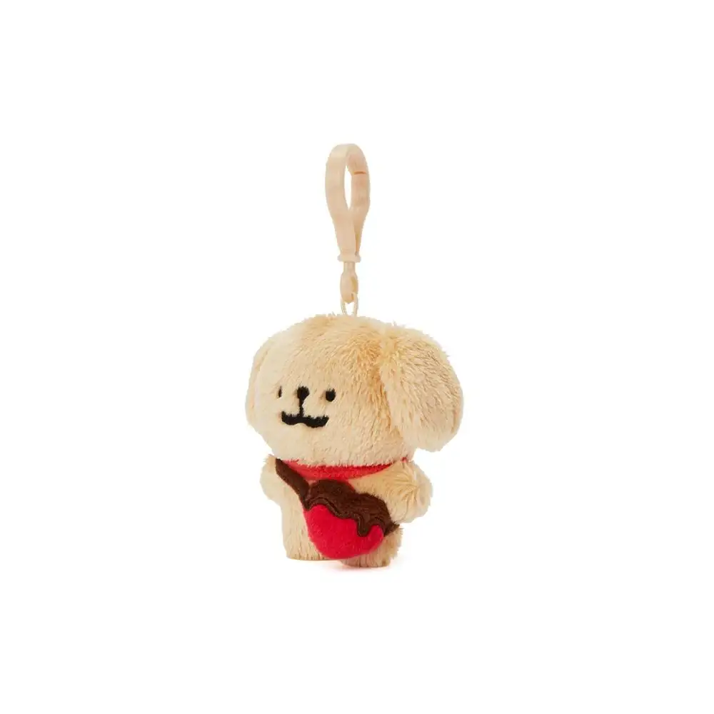 Kakao Friends - Retriever Chocolate Heart Flat Doll Keyring - Image 4