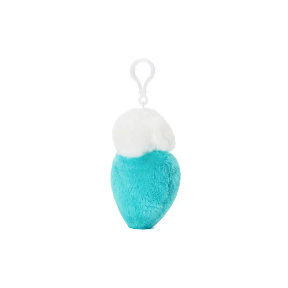 Kakao Friends - Retriever Turquoise Heart Plush Doll Keyring - Image 5