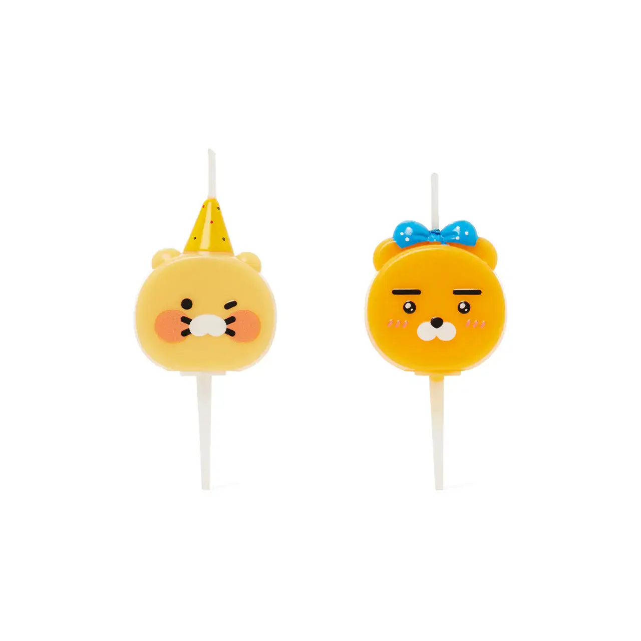 Kakao Friends - Ryan & Choonsik Bling Party Face Candle - Image 7
