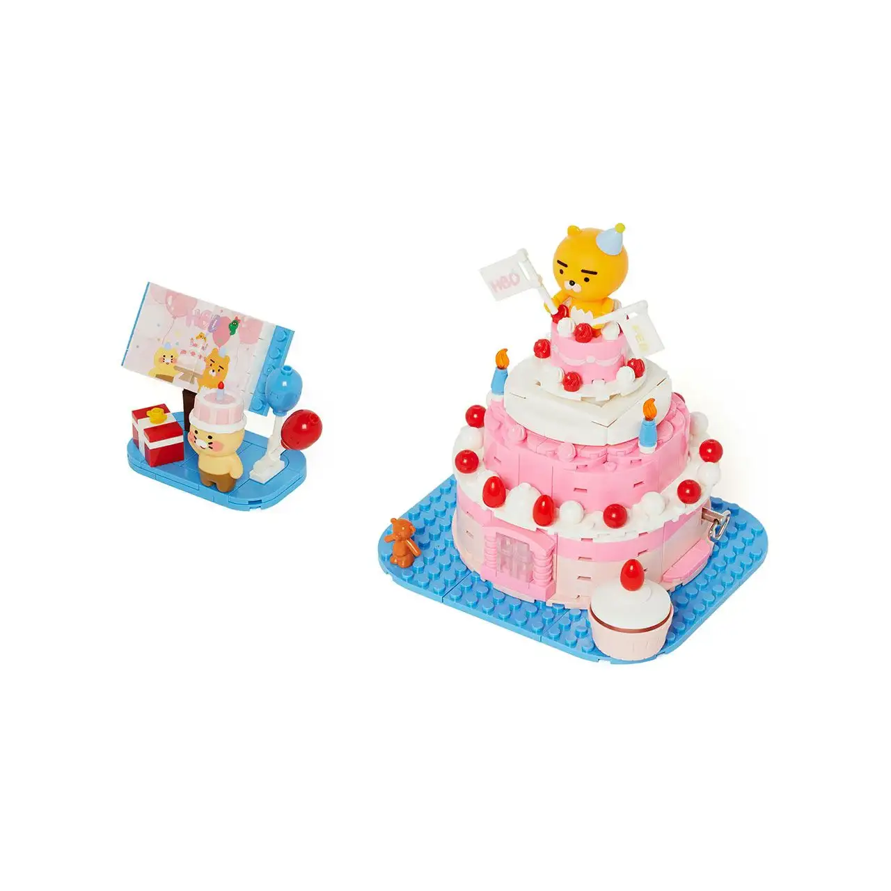Kakao Friends - Ryan & Choonsik Cake Brick Figure - Image 12
