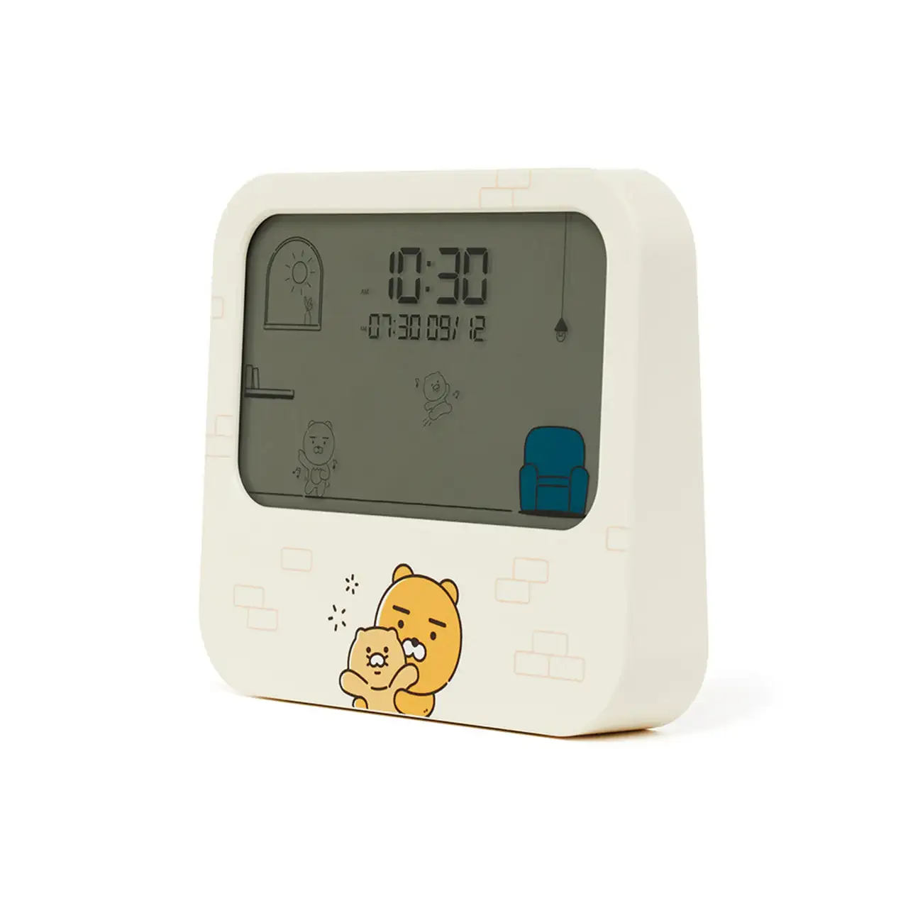 Kakao Friends - Ryan & Choonsik Digital Clock - Image 2