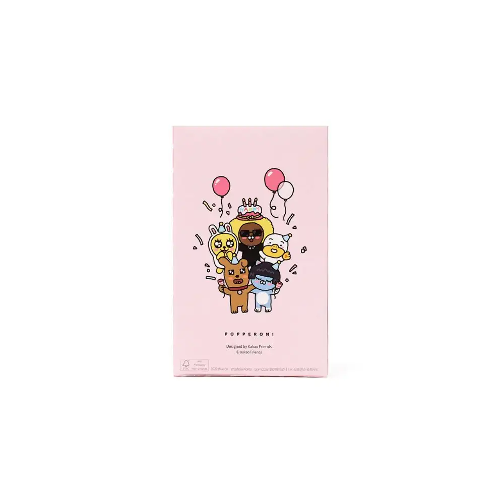 Kakao Friends - Ryan & Choonsik Happy Birthday Shoulder Ribbon Firecracker Card Set - Image 9