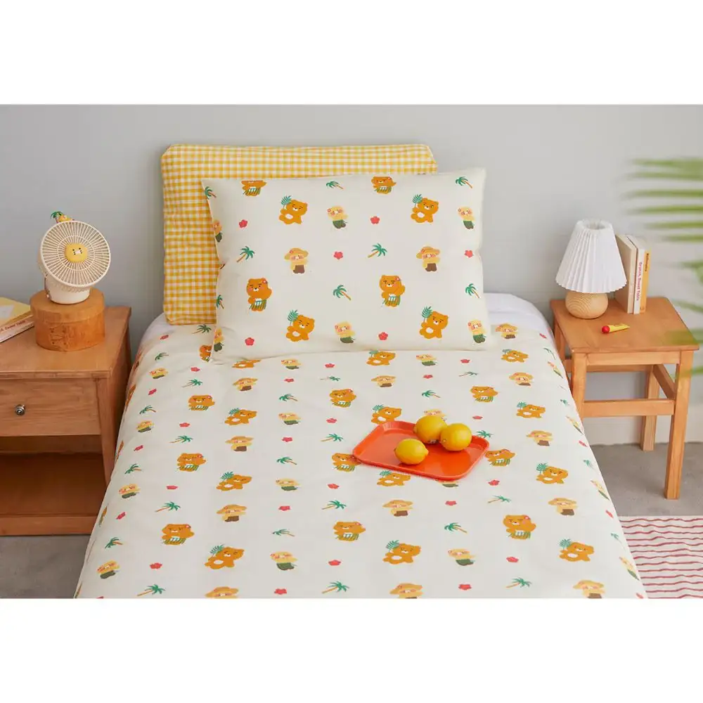 Kakao Friends - Ryan & Choonsik Hula Summer Sheet Cover Set - Image 2