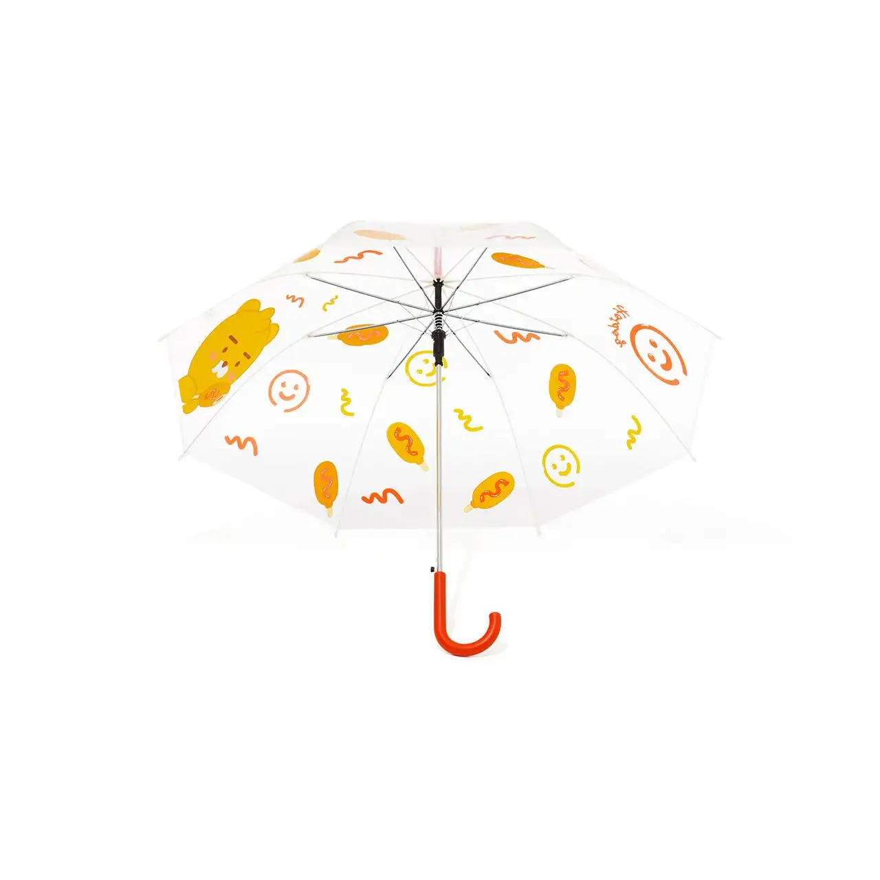 Kakao Friends - Ryan Hotdog Transparent Umbrella - Image 6