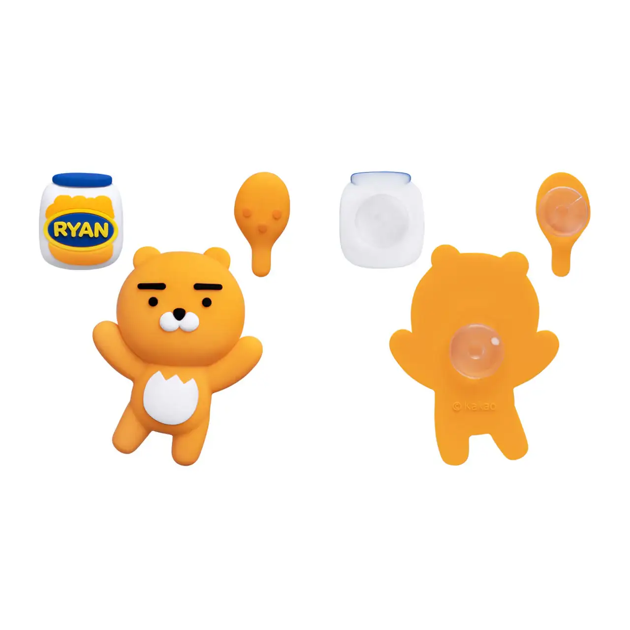 Kakao Friends - Ryan Silicon Charm Set - Image 5