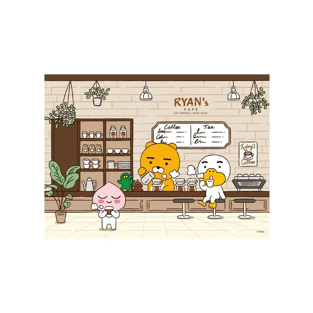 Kakao Friends - Ryan's Cafe Jigsaw Puzzle (500 pcs) - Image 2