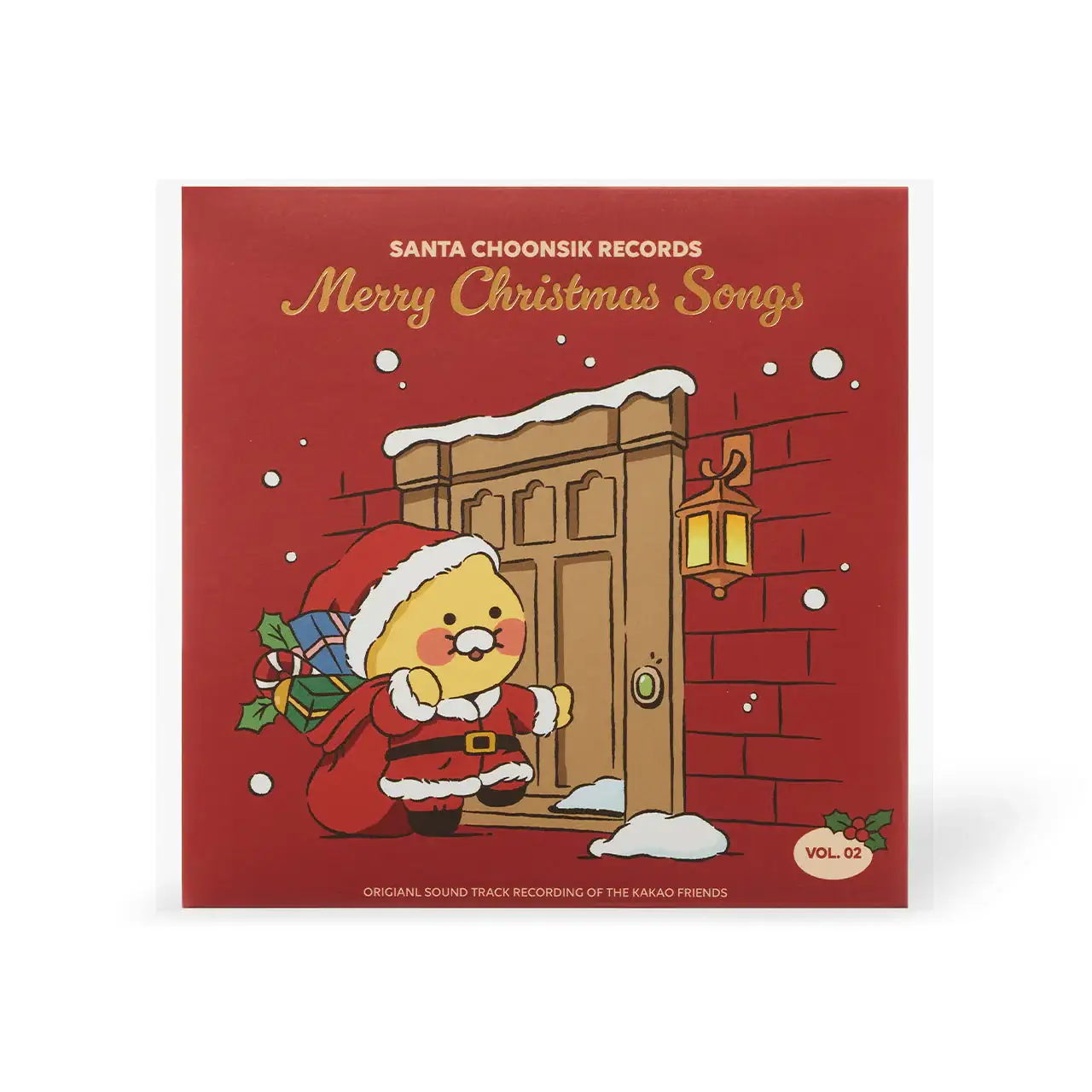 Kakao Friends - Santa Choonsik Merry Christmas Songs LP Card - Image 2