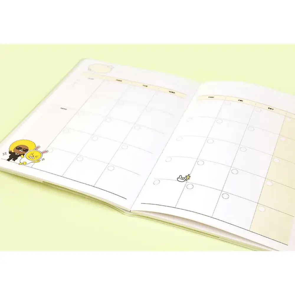 Kakao Friends - Seichee's A5 Monthly Planner - Image 5