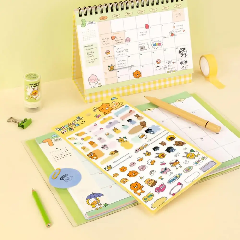 Kakao Friends - Seichee's Diary Deco Sticker Set - Image 3