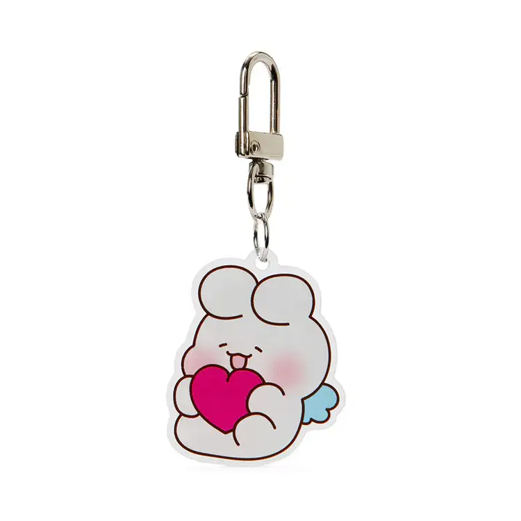 Kakao Friends - Shuya Toya Shuya Heart Acrylic Keyring - Image 2