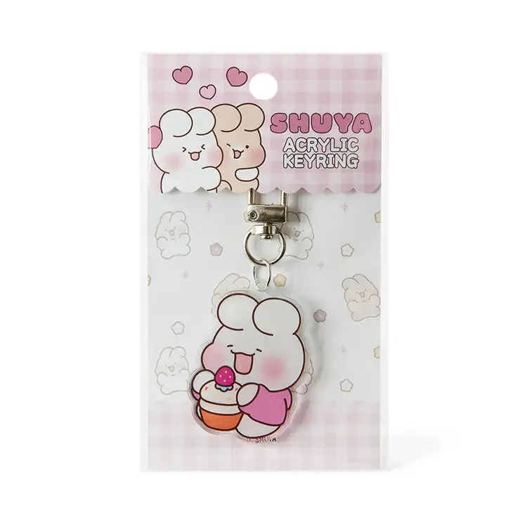 Kakao Friends - Shuya Toya Shuya Yummy Cake Acrylic Keyring - Image 4