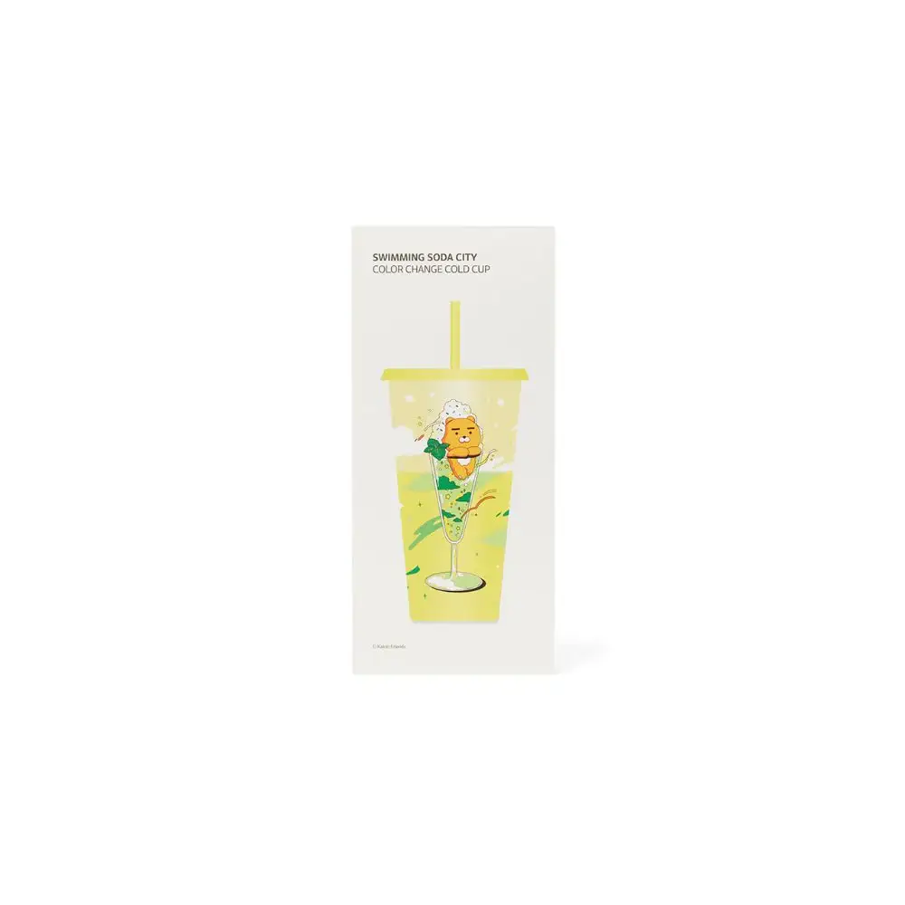 Kakao Friends - Swimming Soda City Color Change Cold Cup - Image 13