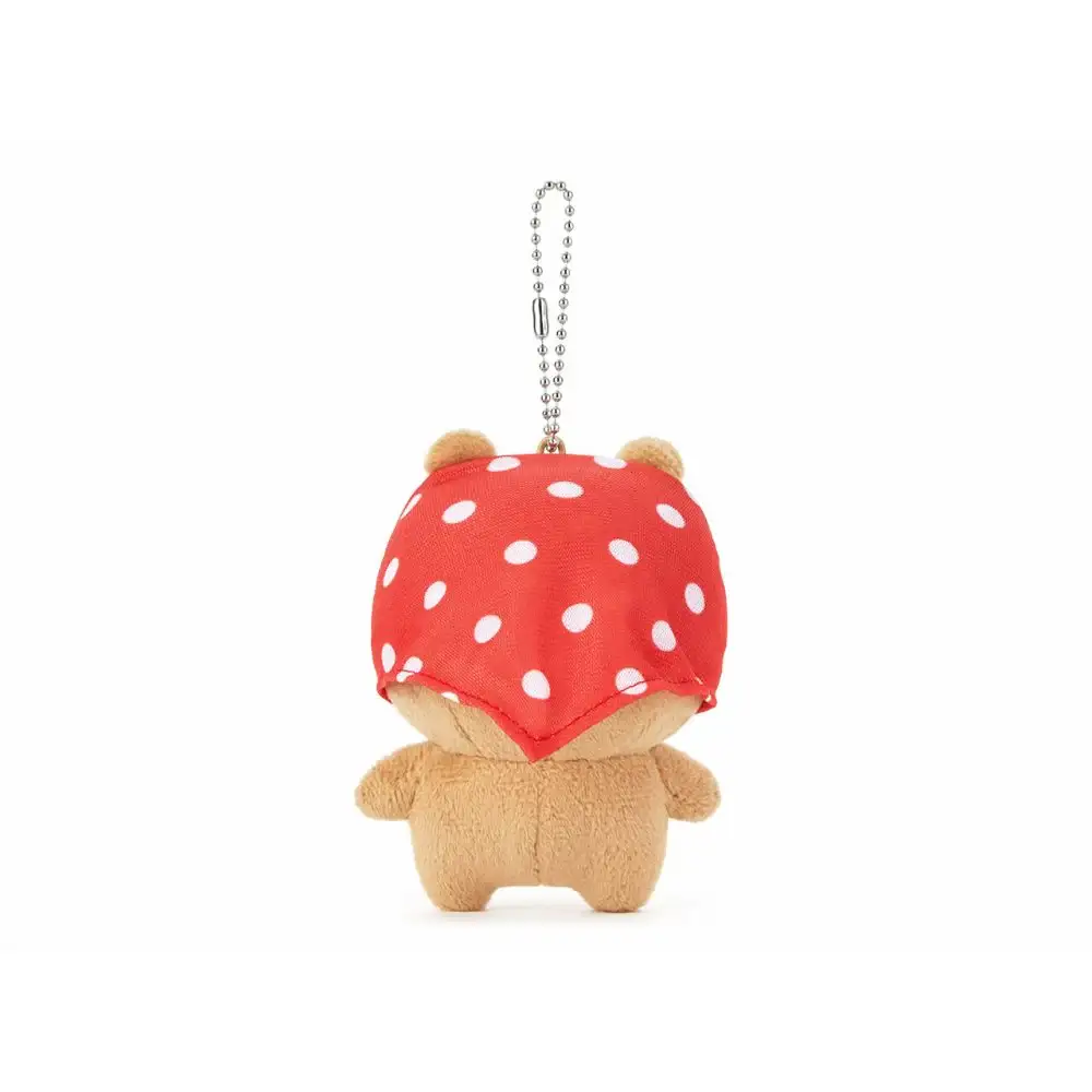 Kakao Friends - Wadada Bear Figure Keyring (Furoshiki Bear) - Image 3
