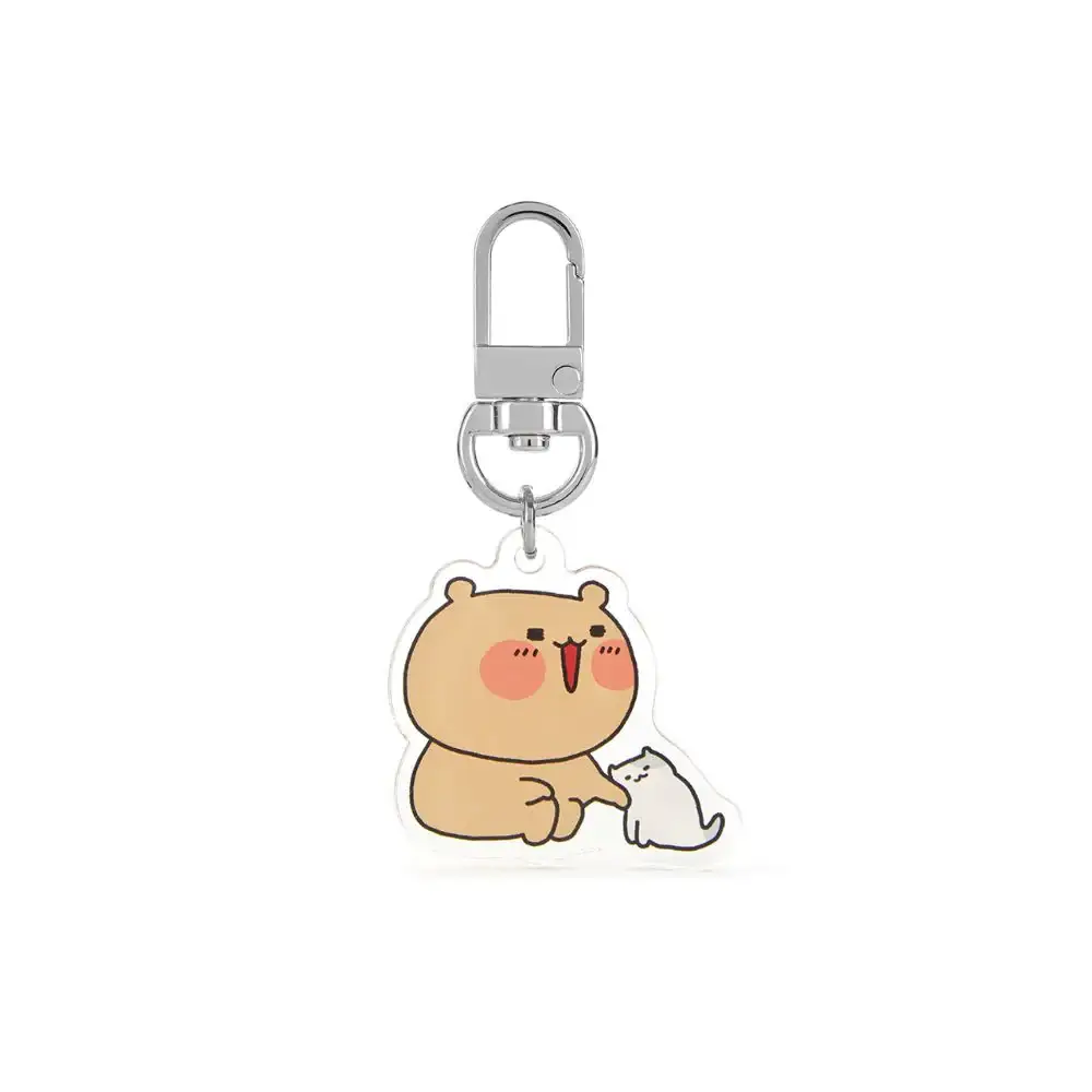 Kakao Friends - Wadada Bear Mini Keyring - Image 3