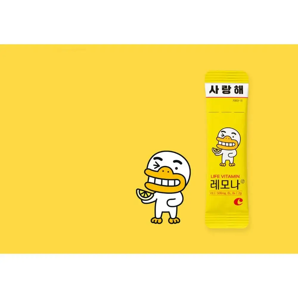 Kakao Friends x Lemona - Healthy Life Vitamins (70 sachets) - Image 8