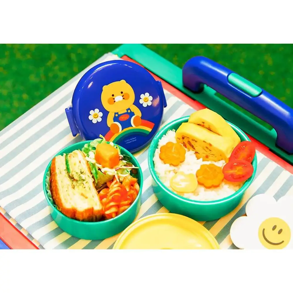 Kakao Friends x Wiggle Wiggle - Choonsik 2-Tier Lunch Box - Image 7