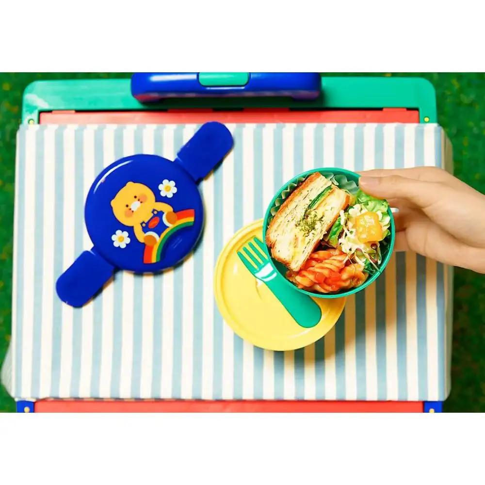 Kakao Friends x Wiggle Wiggle - Choonsik 2-Tier Lunch Box - Image 8