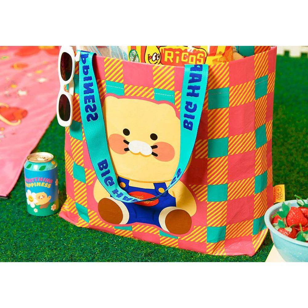 Kakao Friends x Wiggle Wiggle - Choonsik Big Happiness Shopping Bag - Image 6