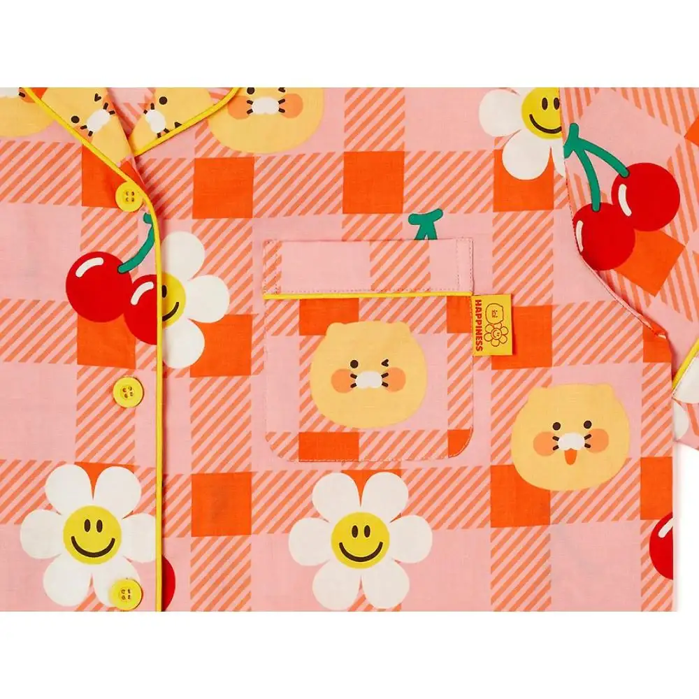 Kakao Friends x Wiggle Wiggle - Choonsik Cherry Flower Pyjamas Set - Image 5