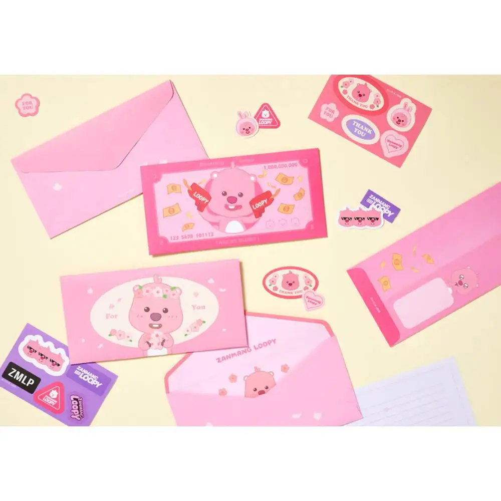 Kakao Friends x Zanmang Loopy - ALovely Money Envelope Set - Image 5