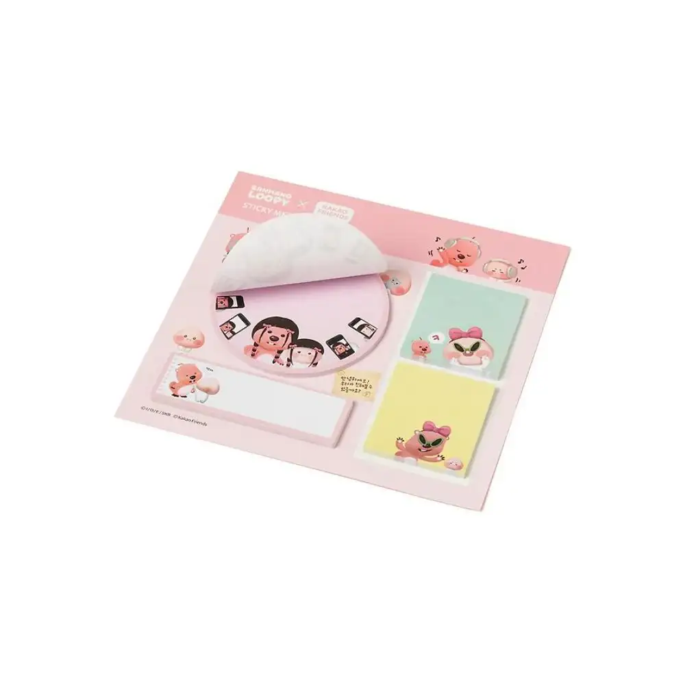 Kakao Friends x Zanmang Loopy - Apeach Sticky Note - Image 6