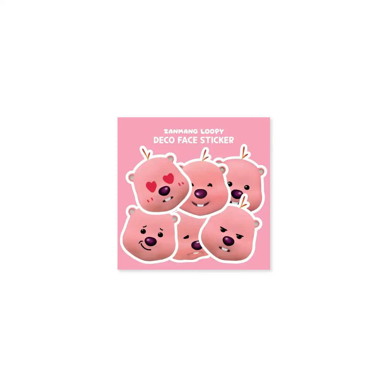 Kakao Friends x Zanmang Loopy - Deco Face Sticker - Image 7