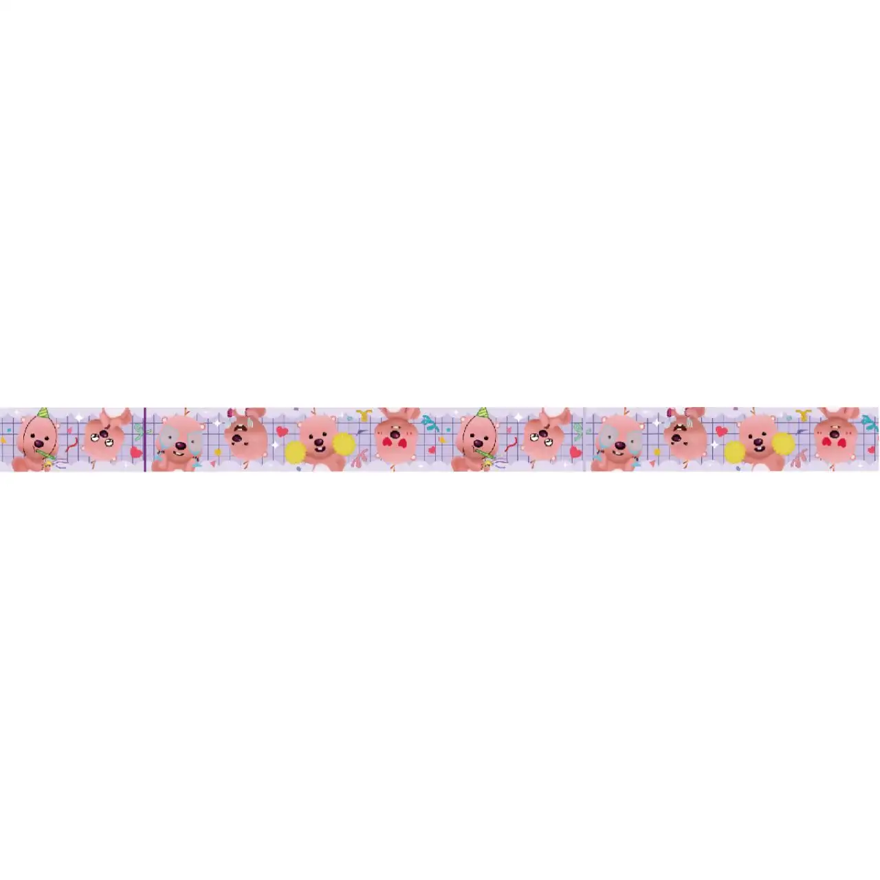 Kakao Friends x Zanmang Loopy - Masking Tape and Holder - Image 6