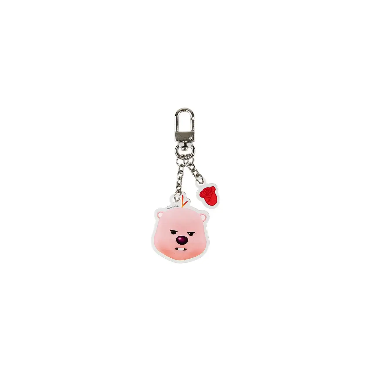 Kakao Friends x Zanmang Loopy - Reversible Face Keychain - Image 2