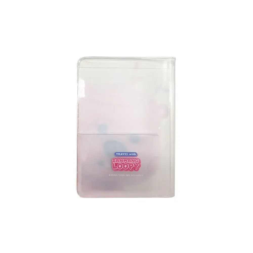 Kakao Friends x Zanmang Loopy - Travel with Zanmang Loopy Clear Passport Case - Image 2