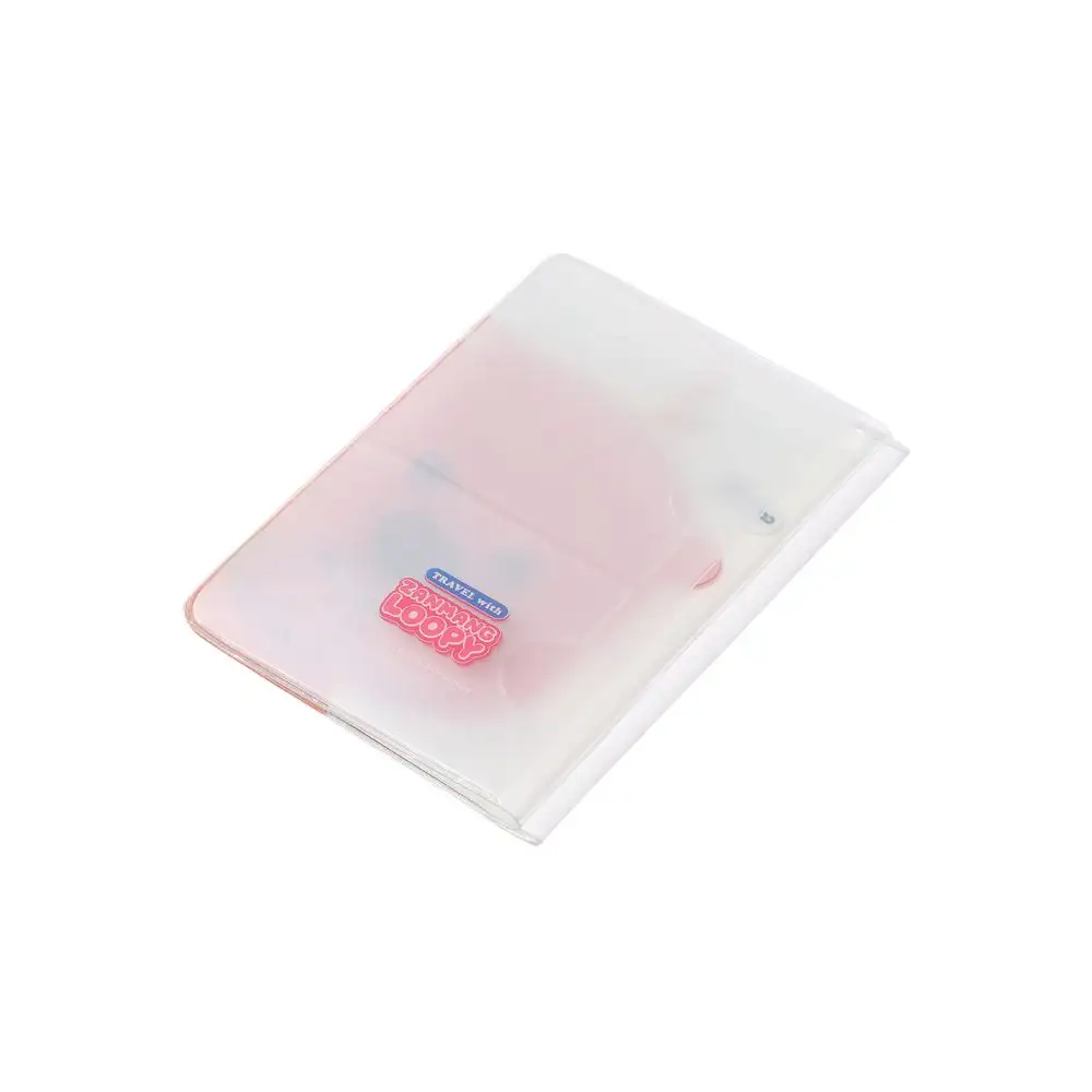 Kakao Friends x Zanmang Loopy - Travel with Zanmang Loopy Clear Passport Case - Image 4