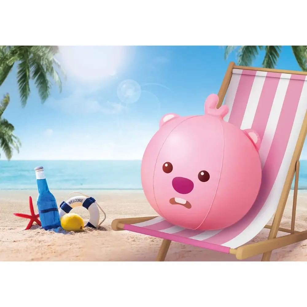 Kakao Friends - Zanmang Loopy Face Beach Ball - Image 3