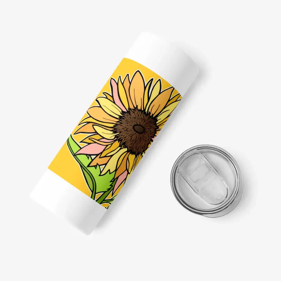 Karl Large Phoenix - Pop Art Painting 089 Slim Tumbler - Image 3