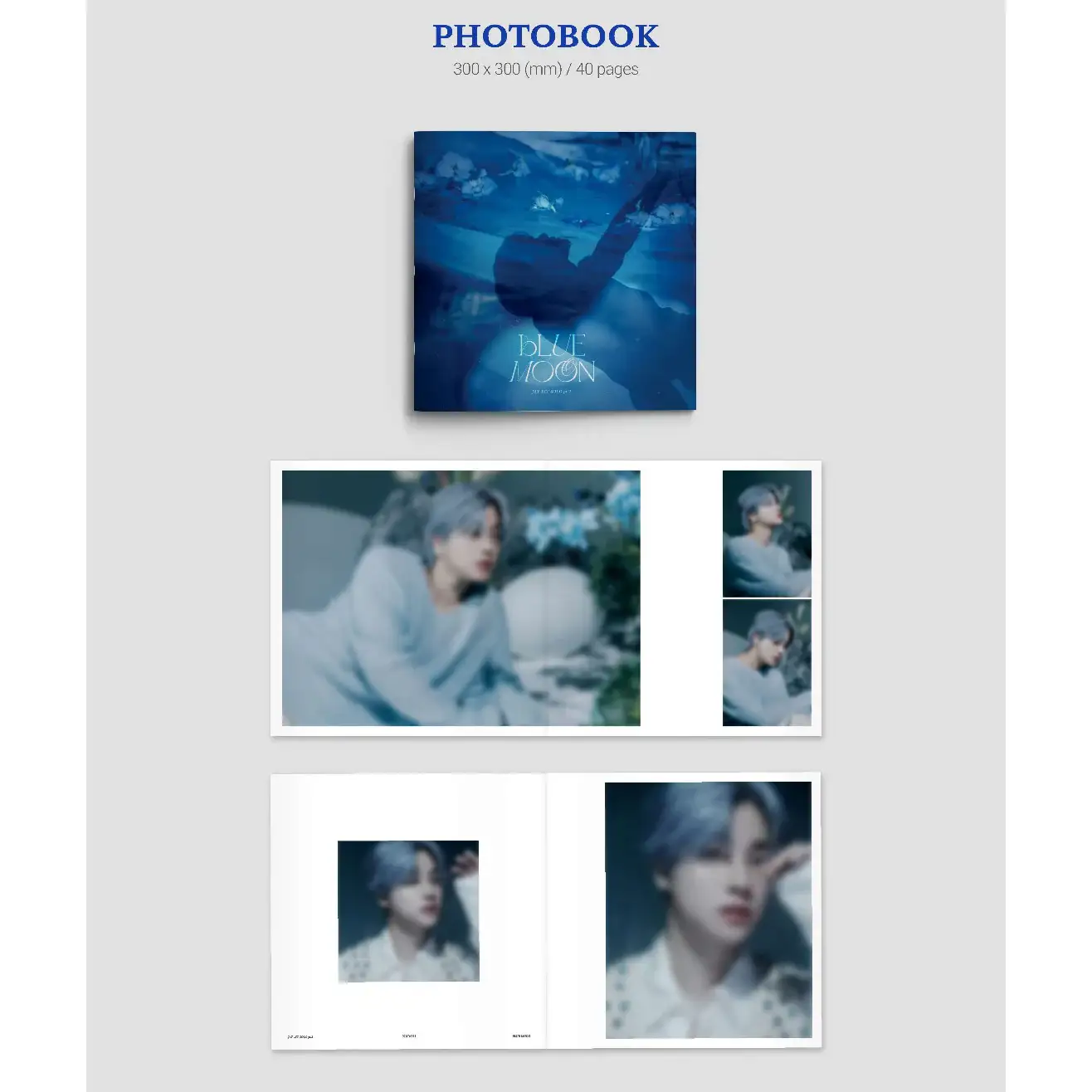 Kim Jin Hwan (Jay) - Blue Moon : 1st Solo pt.2 (LP) - Image 4