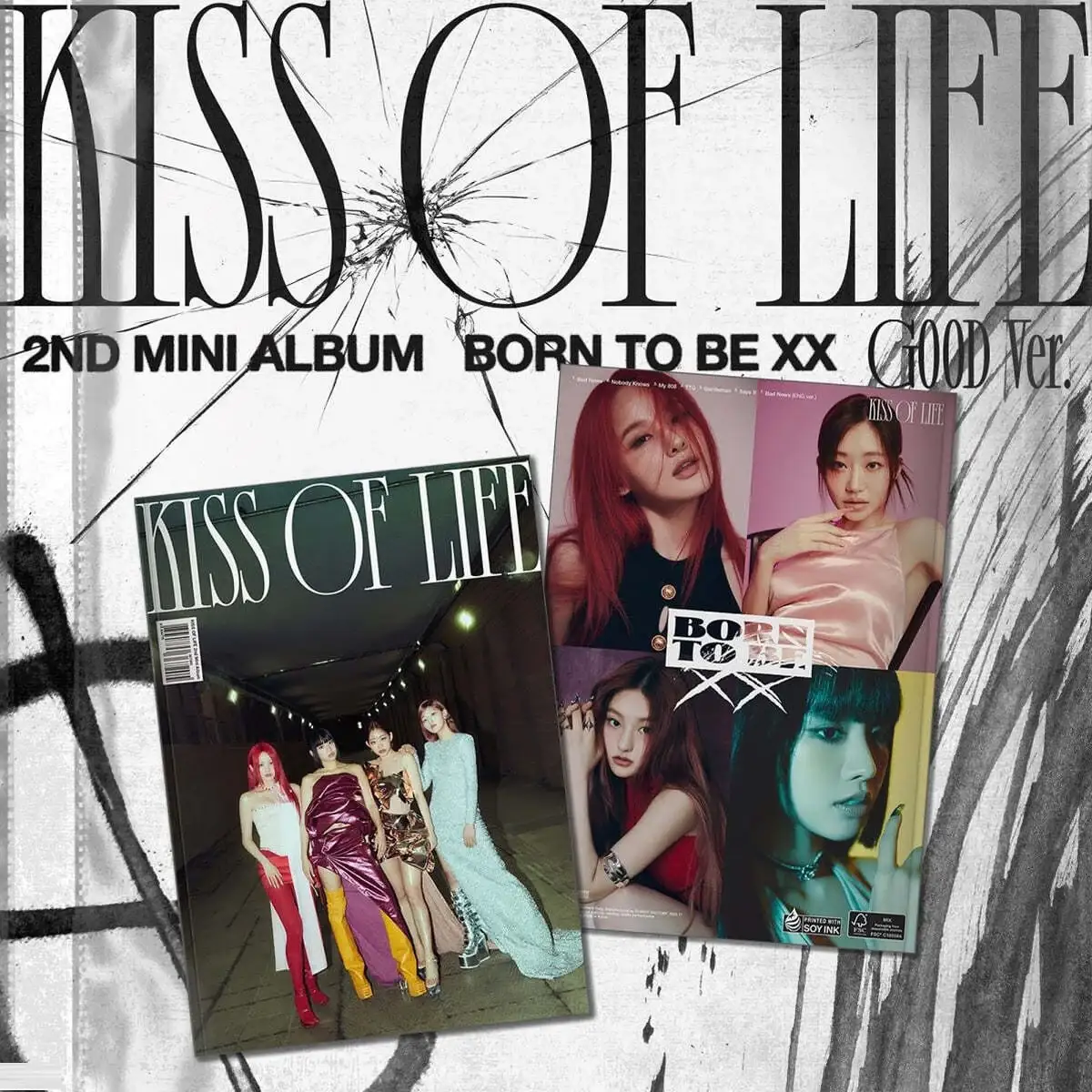 KISS OF LIFE - Born to be XX : 2nd Mini Album (Set) - Image 4