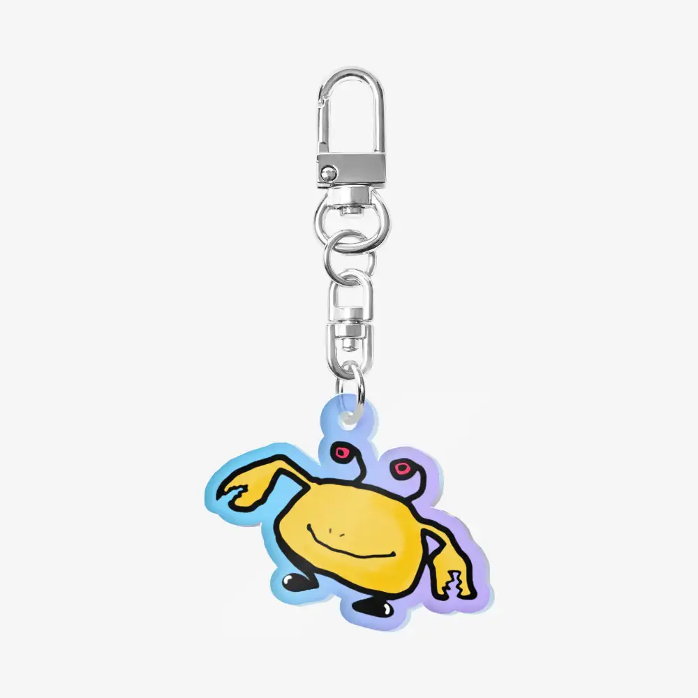Kodanhan - Crab Acrylic Keyring