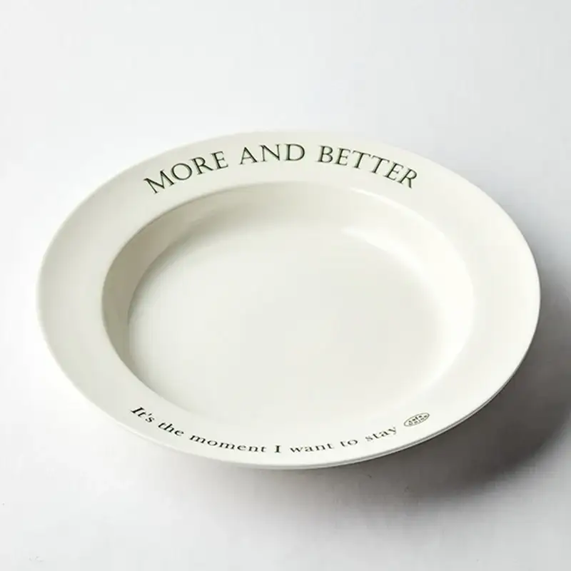 Korean Mine Lettering - Pasta Bowl - Image 2