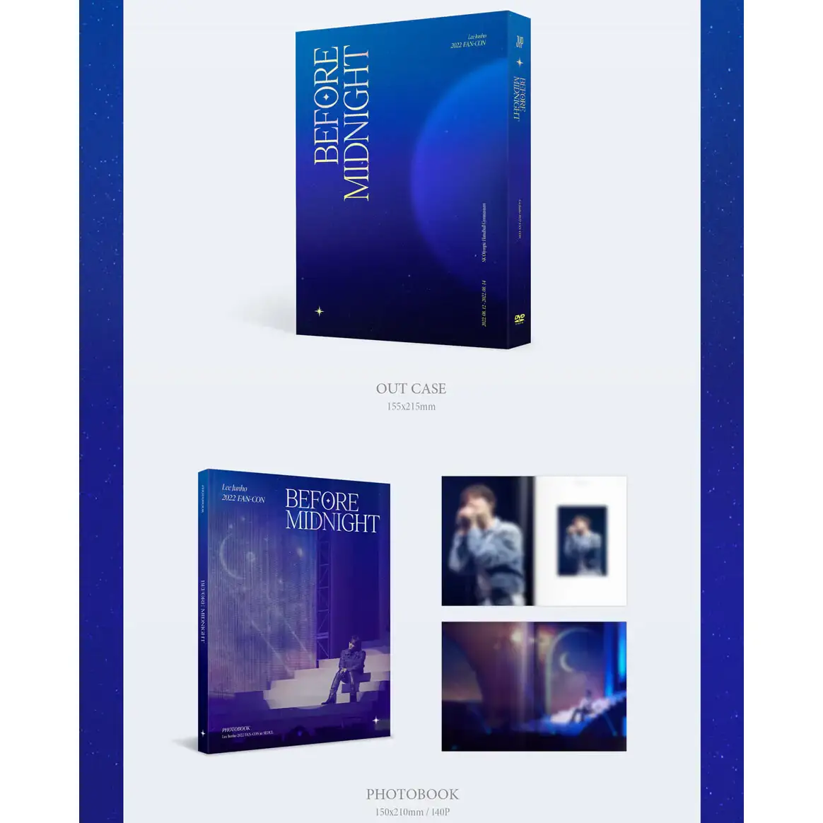 Lee Jun-ho (2PM) - 2022 Fan-Con [Before Midnight] DVD - Image 2