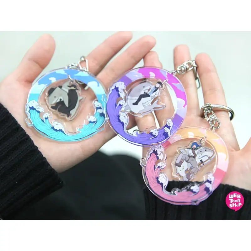 Legal Pirate Parfait - Acrylic Charm Keyring - Image 3