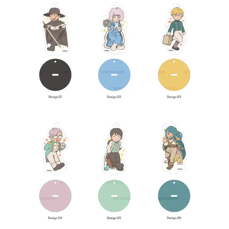 Legal Pirate Parfait - Acrylic Stand Charm (Random) - Image 2