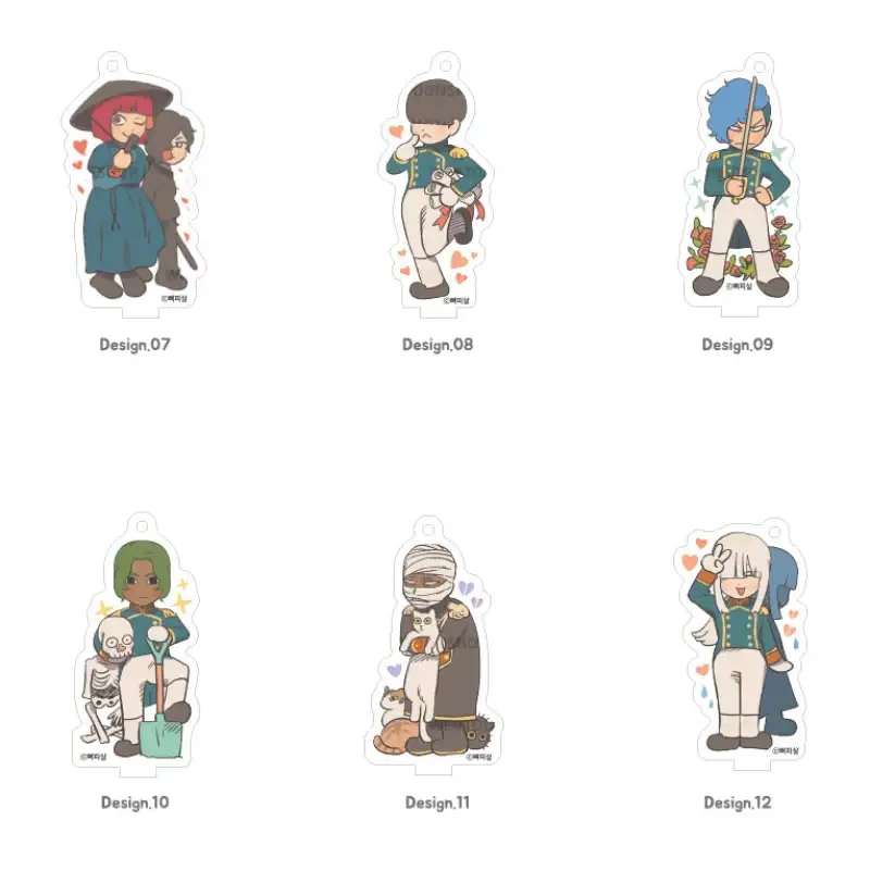 Legal Pirate Parfait - Acrylic Stand Charm Set - Image 3