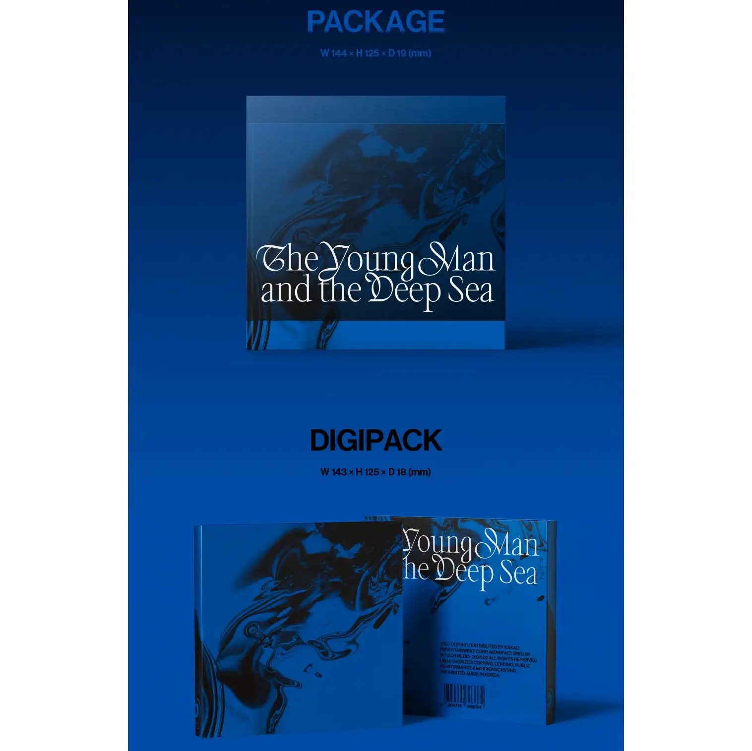 Lim Hyun Sik - The Young Man and the Deep Sea : 2nd Mini Album - Image 2