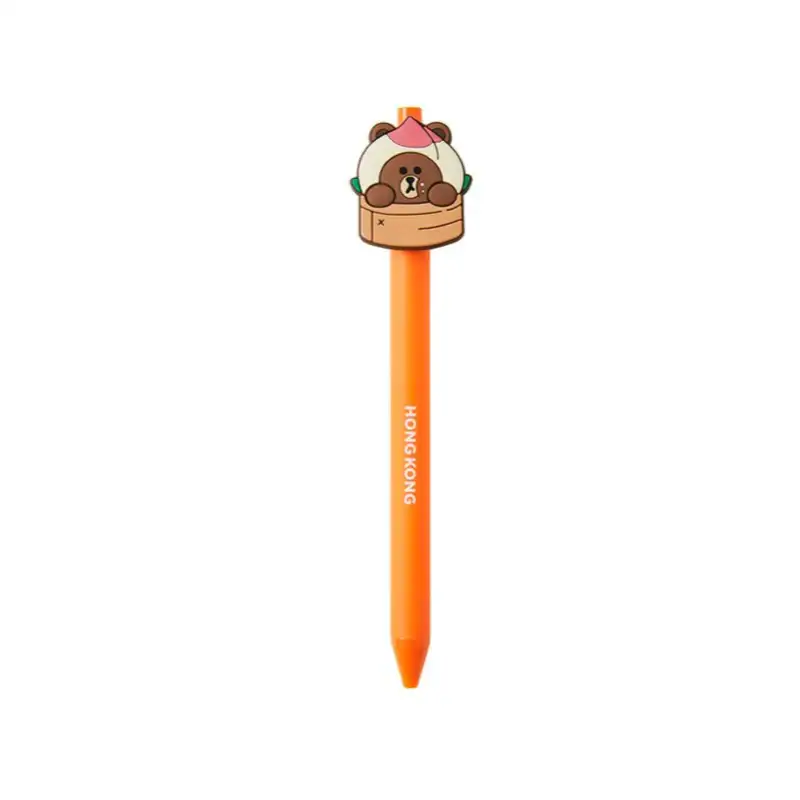 Line Friends - Brown City Edition Hong Kong Gel Pen