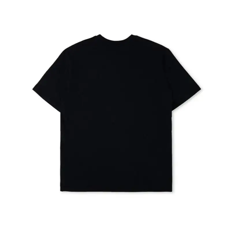 Line Friends - Brown Signature Embroidery Short Sleeve T-shirt - Image 2
