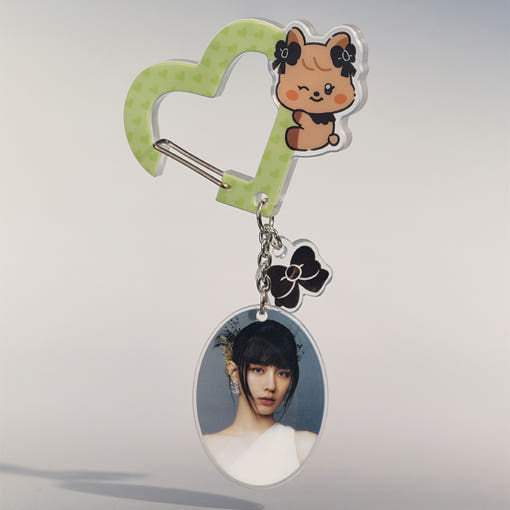 Line Friends - (G)I-DLE Minini Carabiner Acrylic Keyring - Image 3