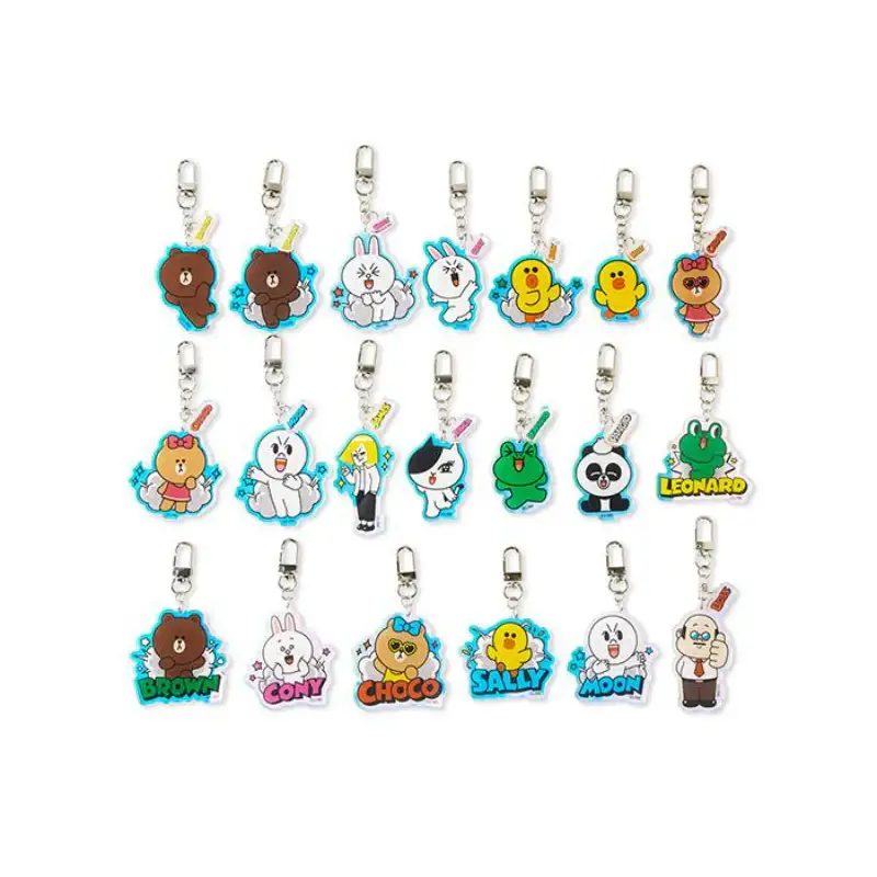 Line Friends - Keyring With Sweet Jelly - Random