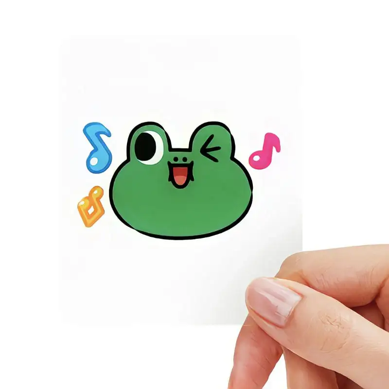 Line Friends - Leonard Epoxy Sticker (Type 26) - Image 2