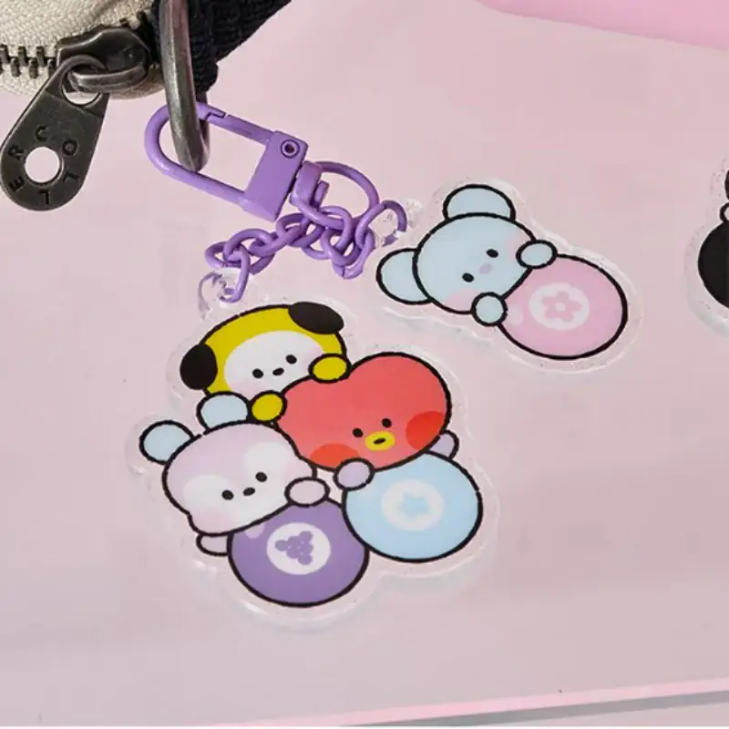 Line Friends x BT21 - Minini Lucky Gacha Acrylic Keyring - Image 8
