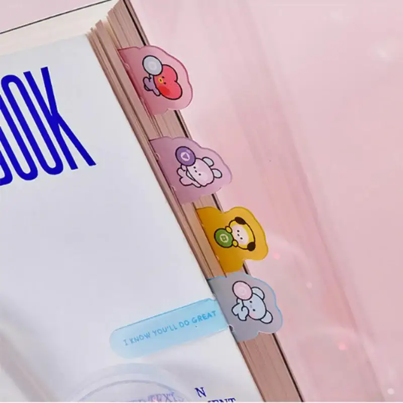 Line Friends x BT21 - Minini Lucky Gacha Book Clip Set - Image 3