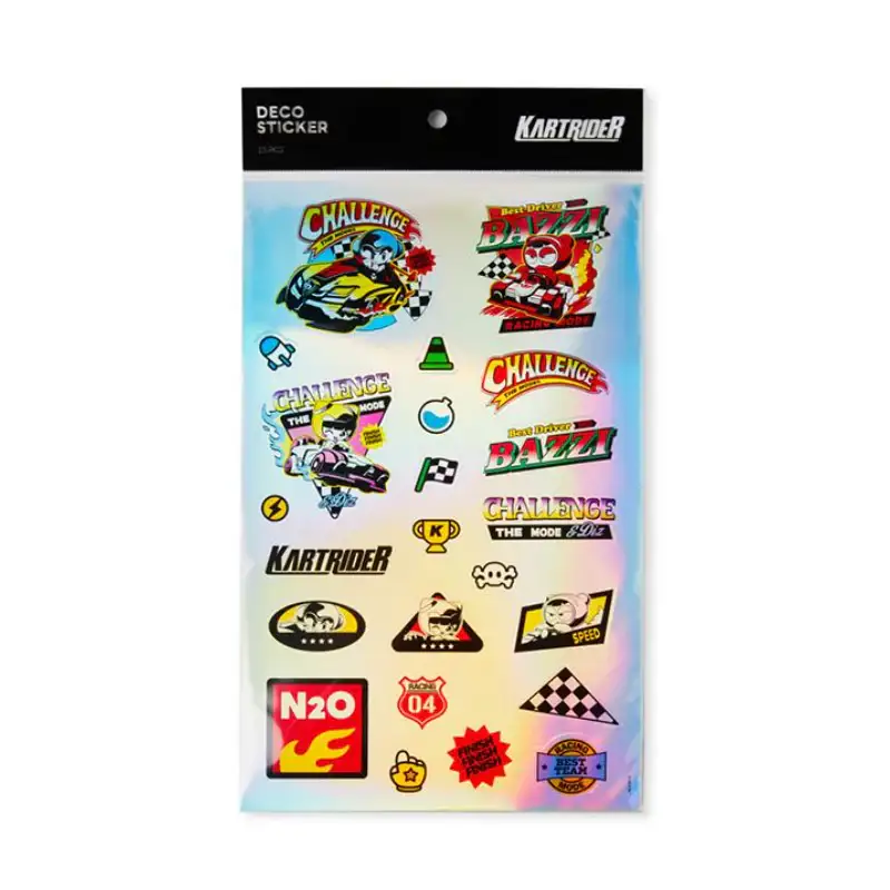 Line Friends x Kartrider - Deco Sticker - Image 5