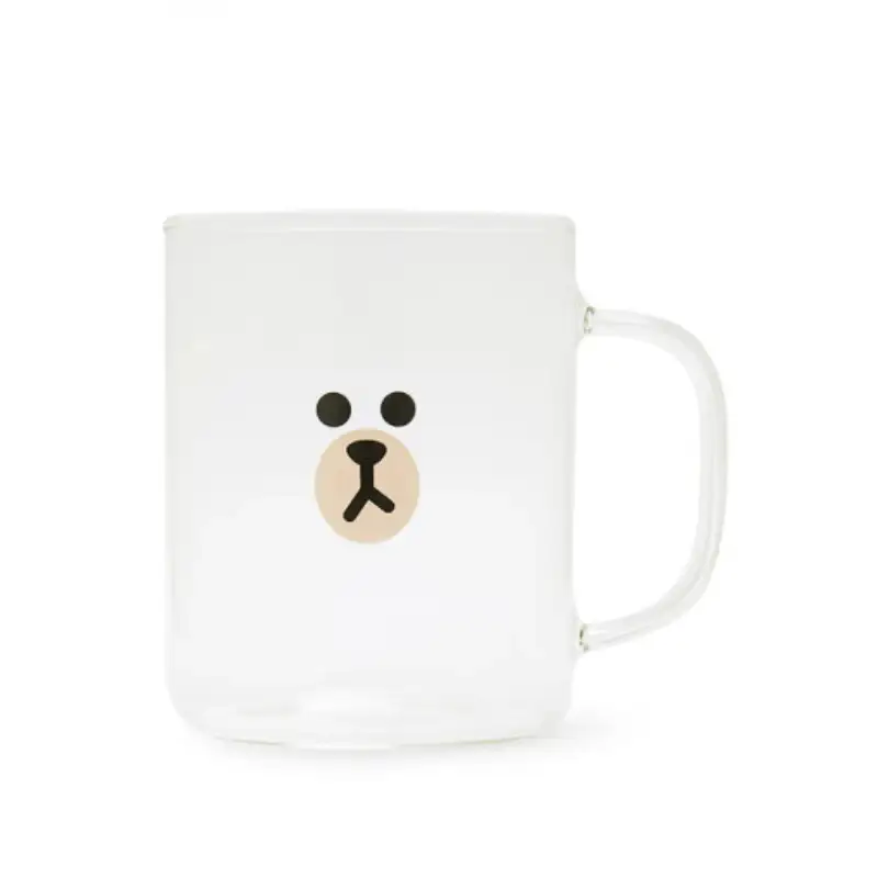 LINE FRIENDS x Kung Fu Panda - Brown Mug & Tea Bag Holder Lid Set - Image 6